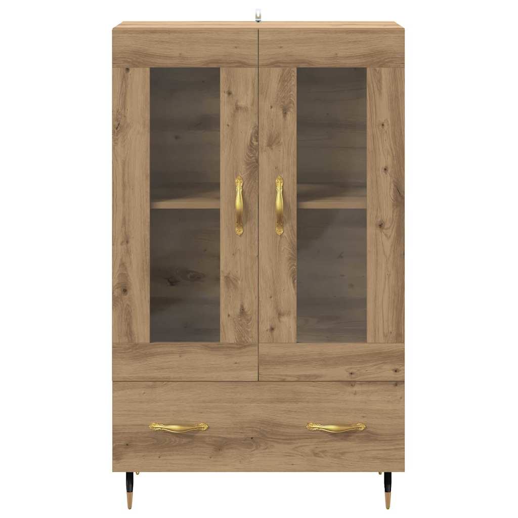 vidaXL Highboard Artisan Oak 69,5 x 31 x 115 εκ. Επεξεργασμένο ξύλο