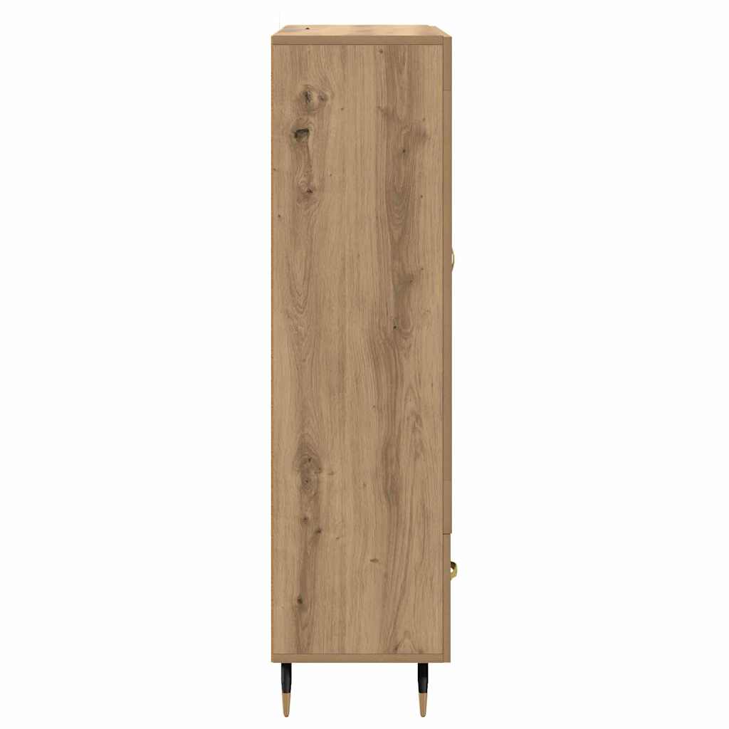 vidaXL Highboard Artisan Oak 69,5 x 31 x 115 εκ. Επεξεργασμένο ξύλο