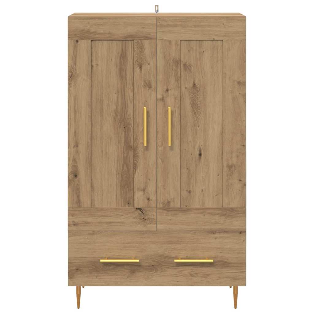 vidaXL Highboard Artisan Oak 69,5 x 31 x 115 εκ. Επεξεργασμένο ξύλο