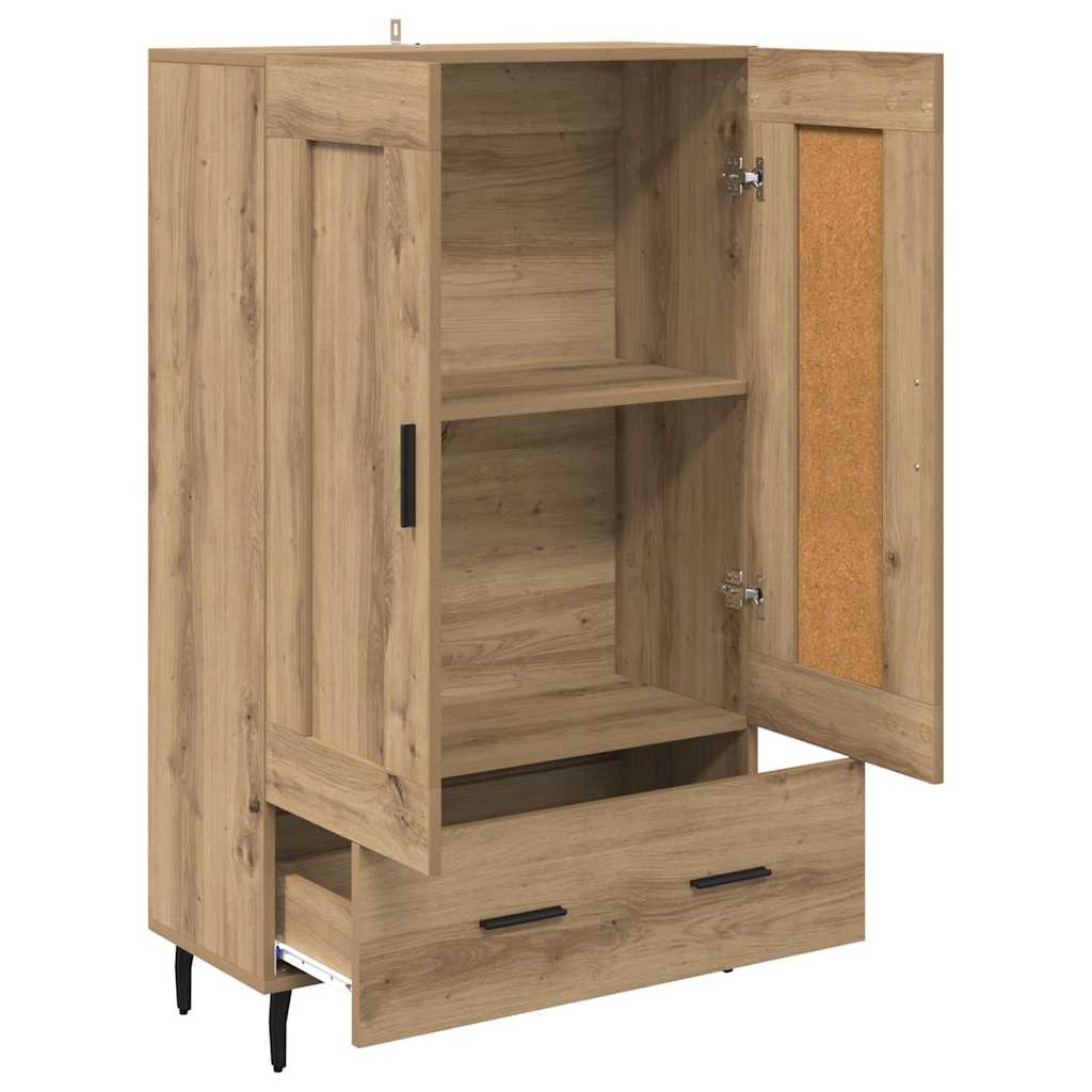 vidaXL Highboard Artisan Oak 69,5 x 31 x 115 εκ. Επεξεργασμένο ξύλο