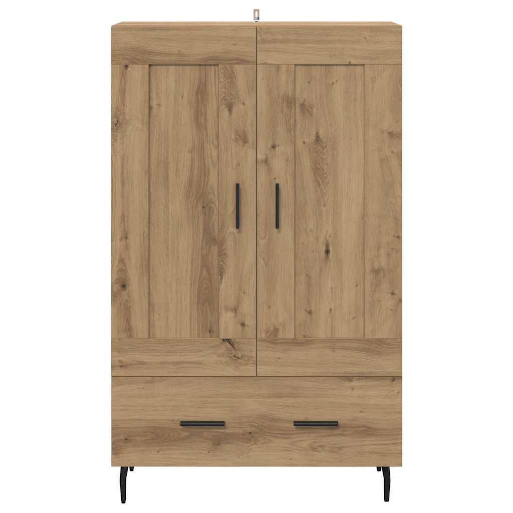 vidaXL Highboard Artisan Oak 69,5 x 31 x 115 εκ. Επεξεργασμένο ξύλο