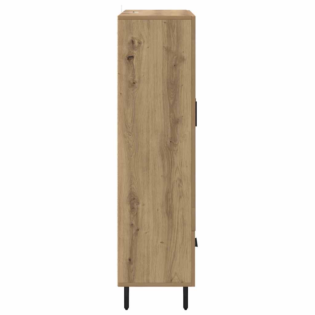 vidaXL Highboard Artisan Oak 69,5 x 31 x 115 εκ. Επεξεργασμένο ξύλο