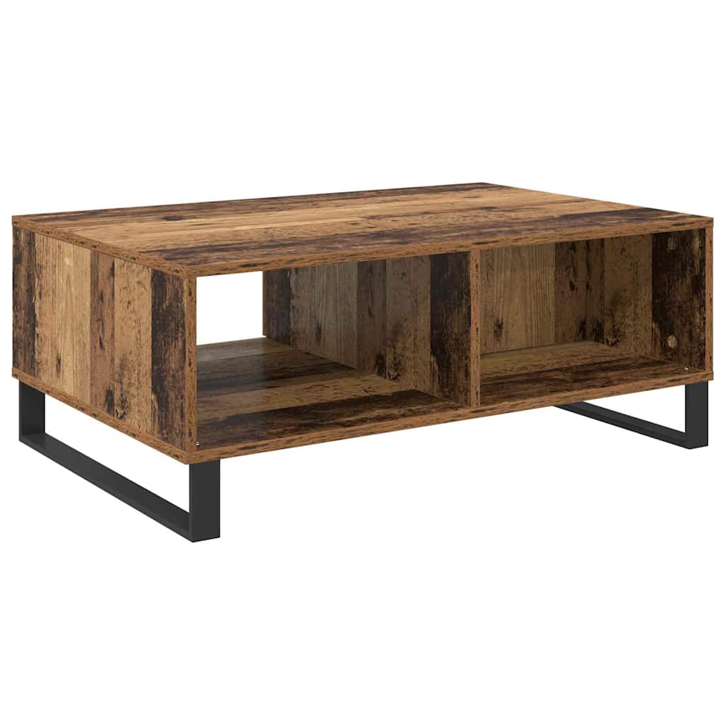 vidaXL Τραπεζάκι σαλονιού Παλιό Ξύλο 90 x 60 x 35 cm
