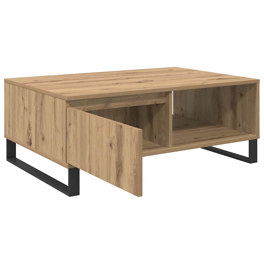 vidaXL Τραπεζάκι σαλονιού Artisan Oak 90 x 60 x 35 cm
