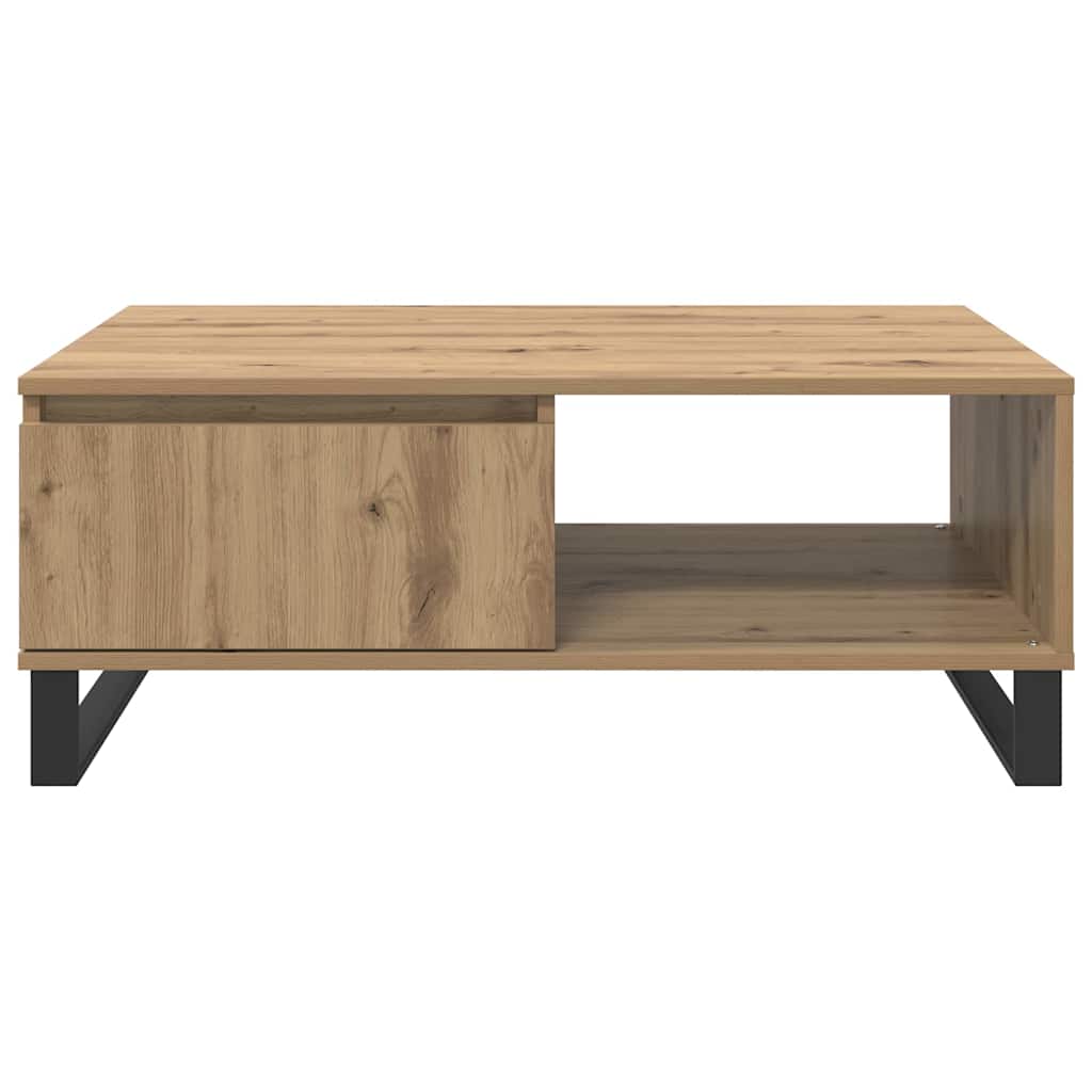 vidaXL Τραπεζάκι σαλονιού Artisan Oak 90 x 60 x 35 cm