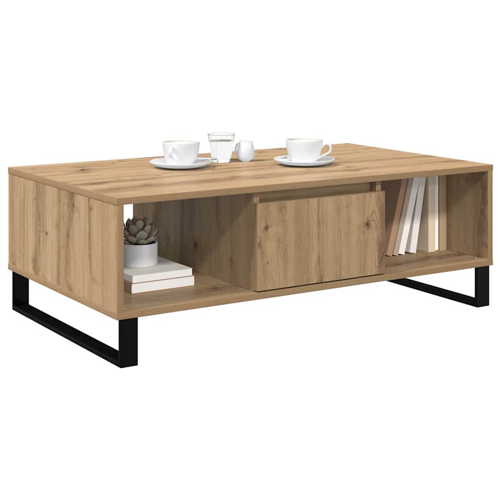 vidaXL Τραπεζάκι σαλονιού Artisan Oak 104 x 60 x 35 εκ.