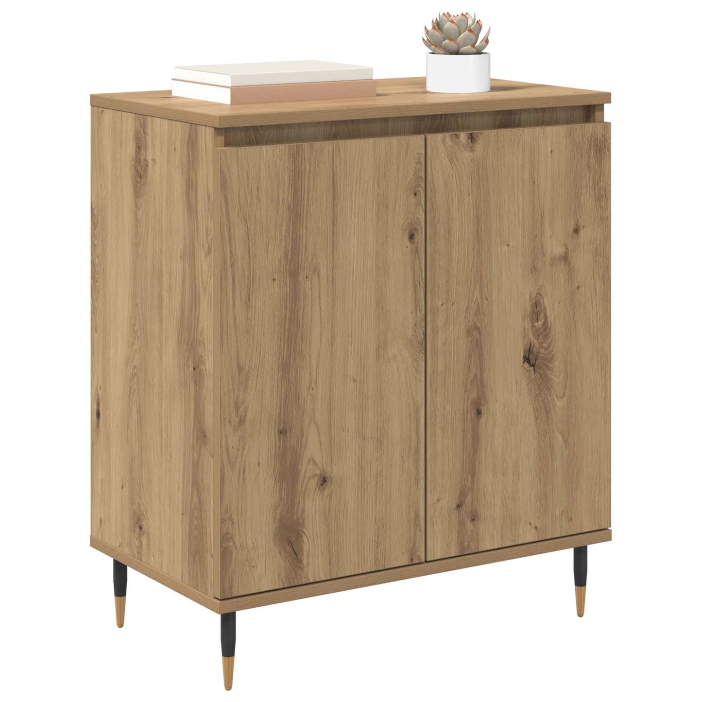 vidaXL Πλαϊνό γραφείο Artisan Oak 60 x 35 x 70 cm Επεξεργασμένο ξύλο