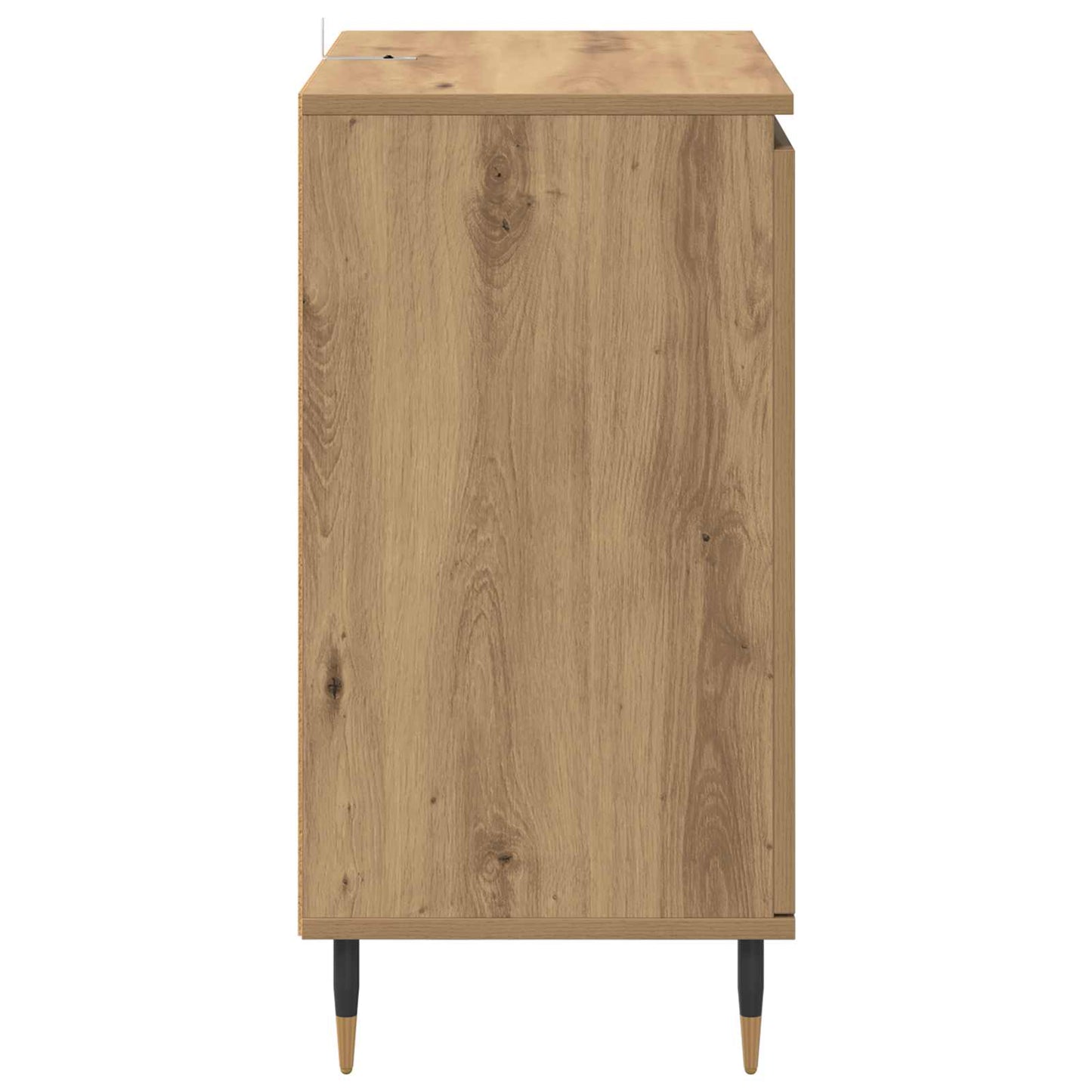 vidaXL Πλαϊνό γραφείο Artisan Oak 60 x 35 x 70 cm Επεξεργασμένο ξύλο