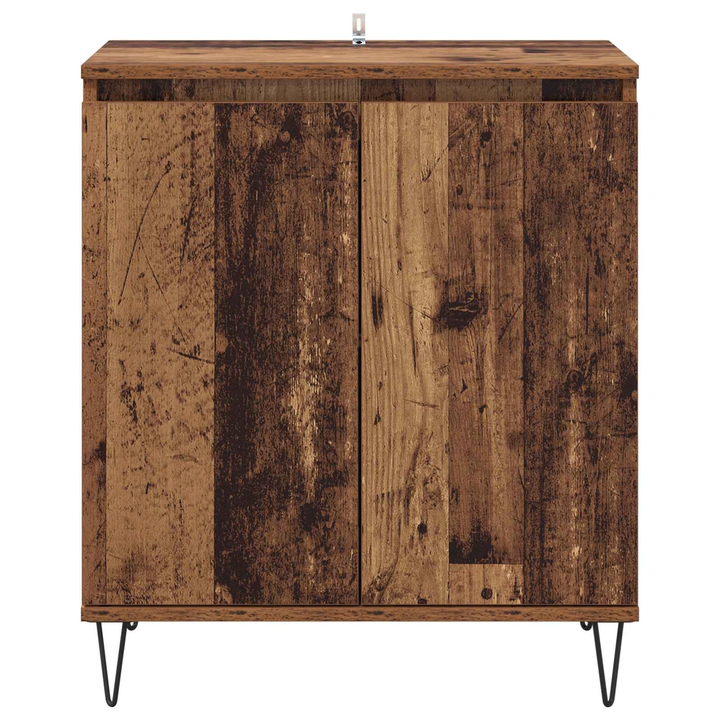 vidaXL Πλαϊνό γραφείο Παλιό Ξύλο 60 x 35 x 70 cm Επεξεργασμένο ξύλο