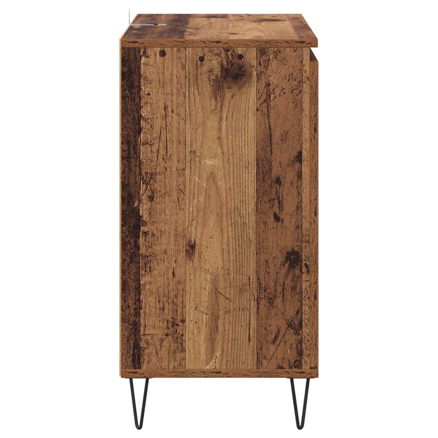 vidaXL Πλαϊνό γραφείο Παλιό Ξύλο 60 x 35 x 70 cm Επεξεργασμένο ξύλο