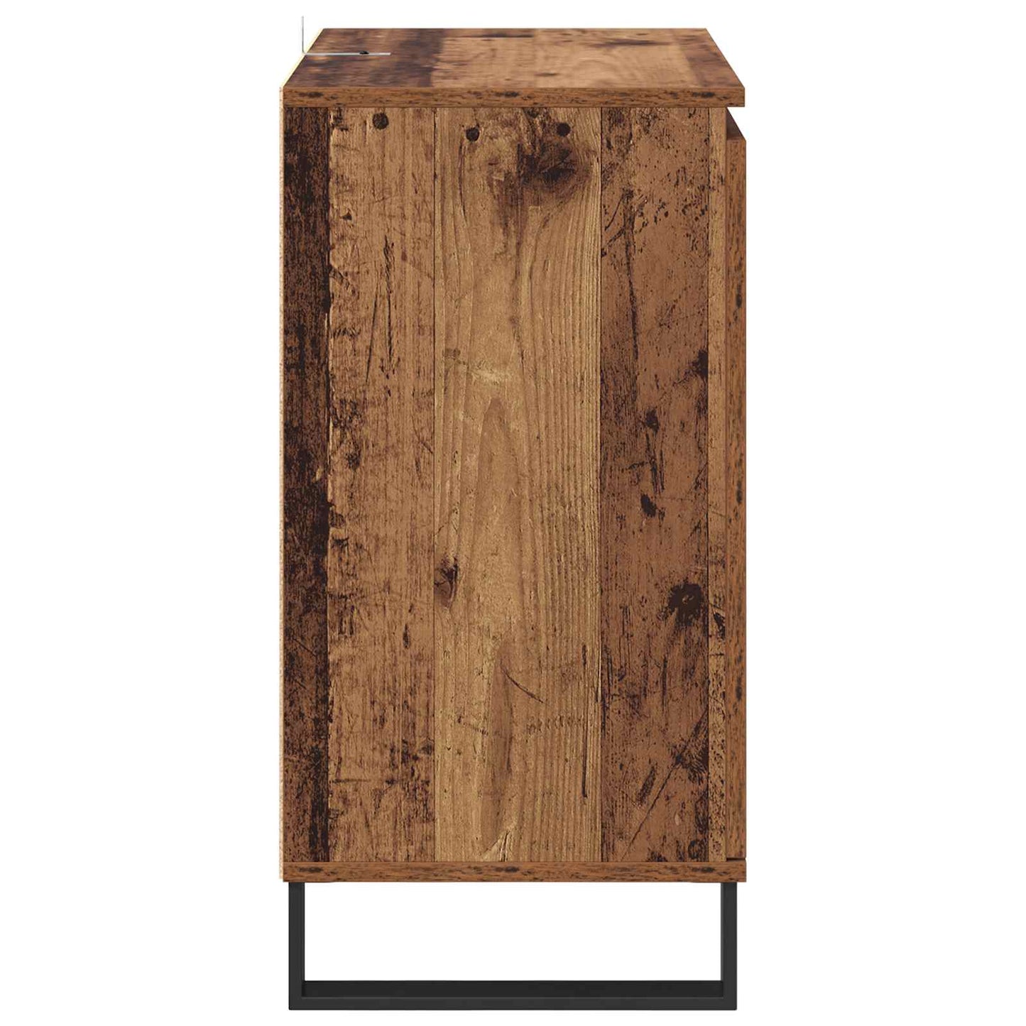 vidaXL Πλαϊνό γραφείο Παλιό Ξύλο 60 x 35 x 70 cm Επεξεργασμένο ξύλο