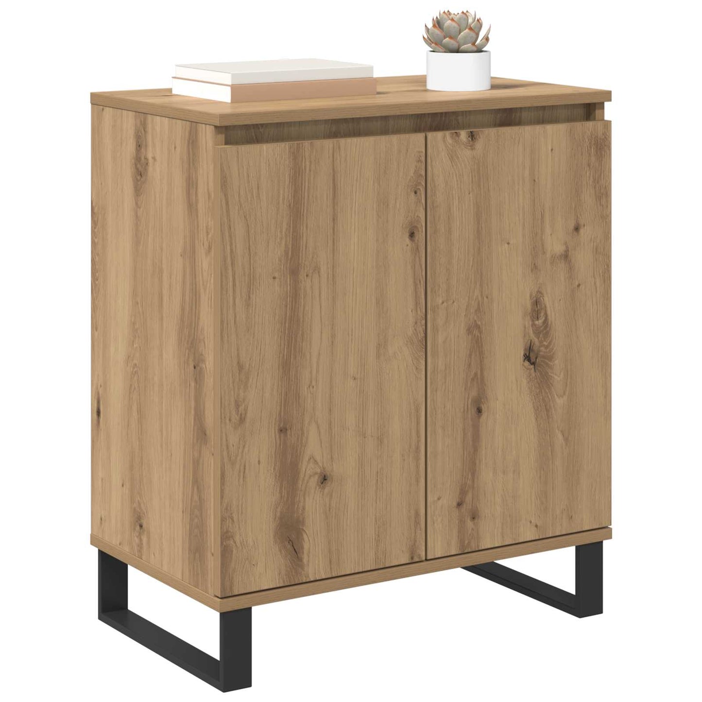 vidaXL Πλαϊνό γραφείο Artisan Oak 60 x 35 x 70 cm Επεξεργασμένο Ξύλο
