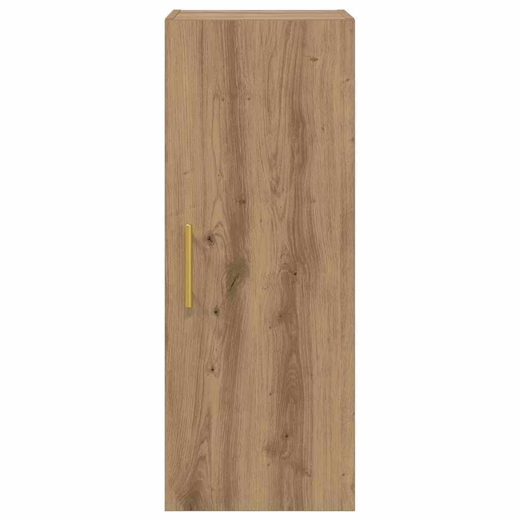 vidaXL Επιτοίχιο ντουλάπι Artisan Oak 34,5 x 34 x 90 εκ.