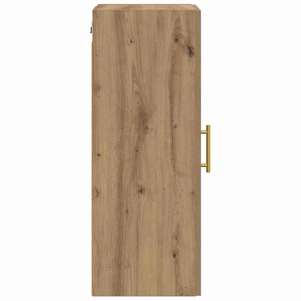 vidaXL Επιτοίχιο ντουλάπι Artisan Oak 34,5 x 34 x 90 εκ.