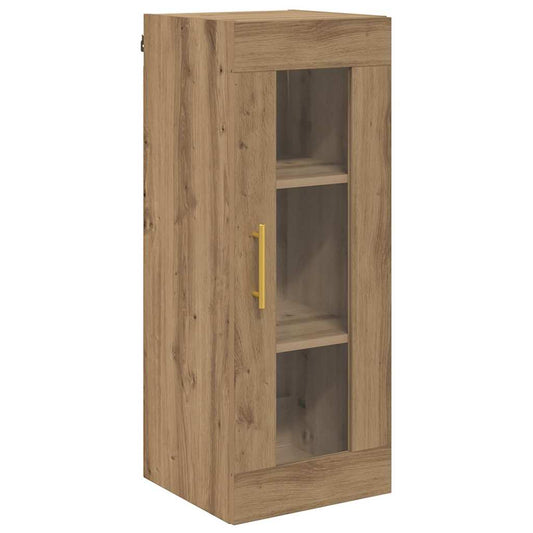 vidaXL Επιτοίχιο ντουλάπι Artisan Oak 34,5 x 34 x 90 εκ.