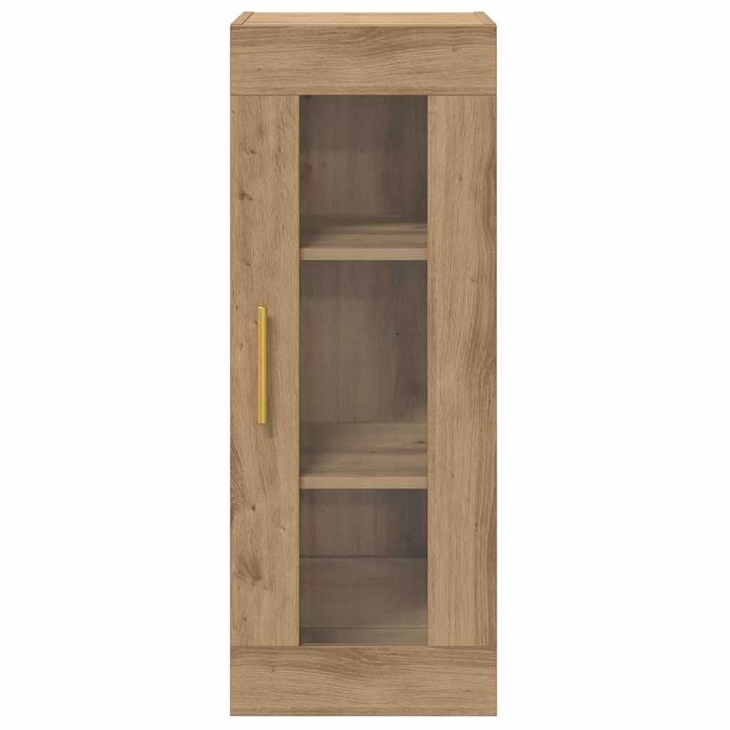 vidaXL Επιτοίχιο ντουλάπι Artisan Oak 34,5 x 34 x 90 εκ.