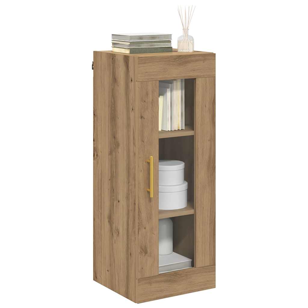 vidaXL Επιτοίχιο ντουλάπι Artisan Oak 34,5 x 34 x 90 εκ.