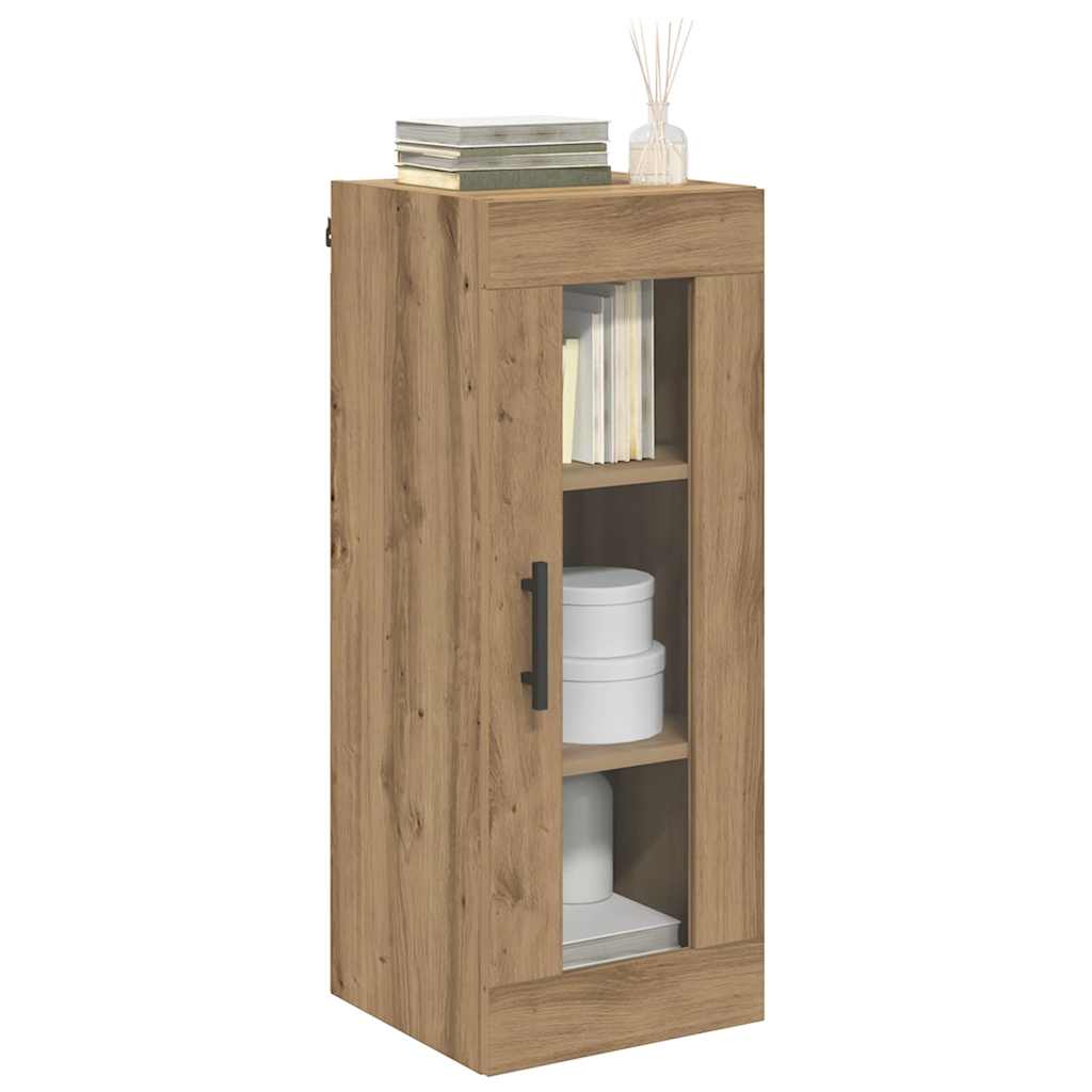 vidaXL Επιτοίχιο ντουλάπι Artisan Oak 34,5 x 34 x 90 εκ.