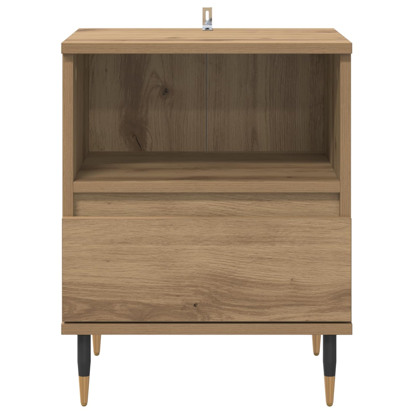 vidaXL Κομοδίνο 2 τμχ. Artisan Oak 40 x 35 x 50 εκ. Επεξεργασμένο Ξύλο