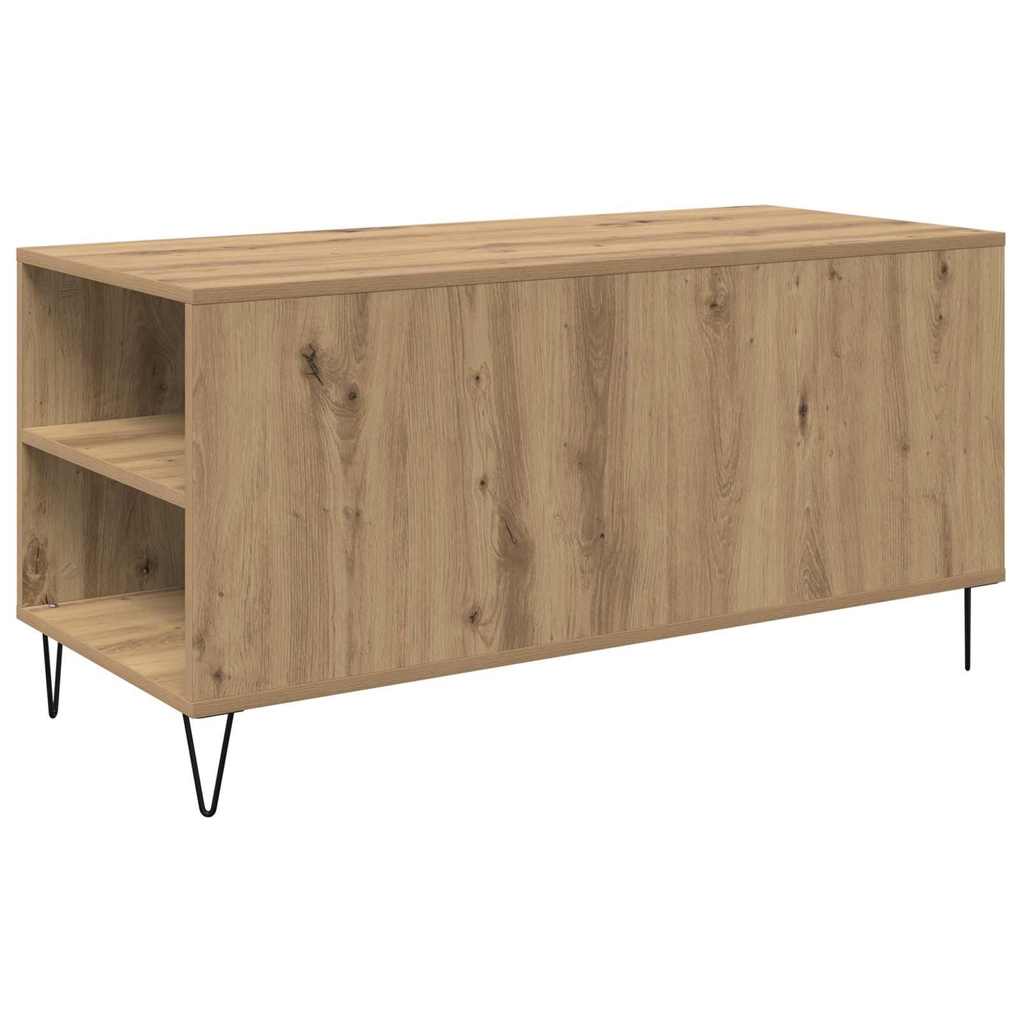 vidaXL Τραπεζάκι σαλονιού με συρτάρι Artisan Oak 102 x 44,5 x 50 εκ