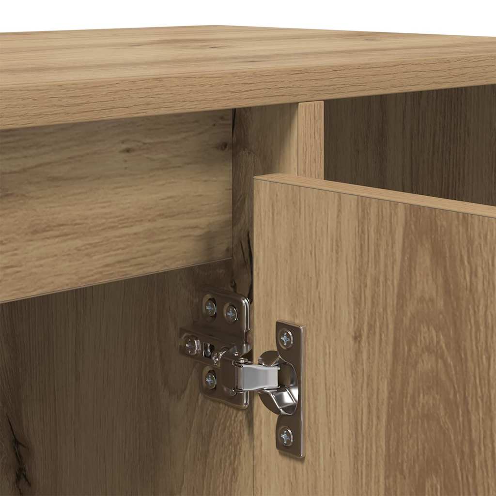 vidaXL Ντουλάπι TV Artisan Oak 100 x 35 x 55 εκ Επεξεργασμένο ξύλο