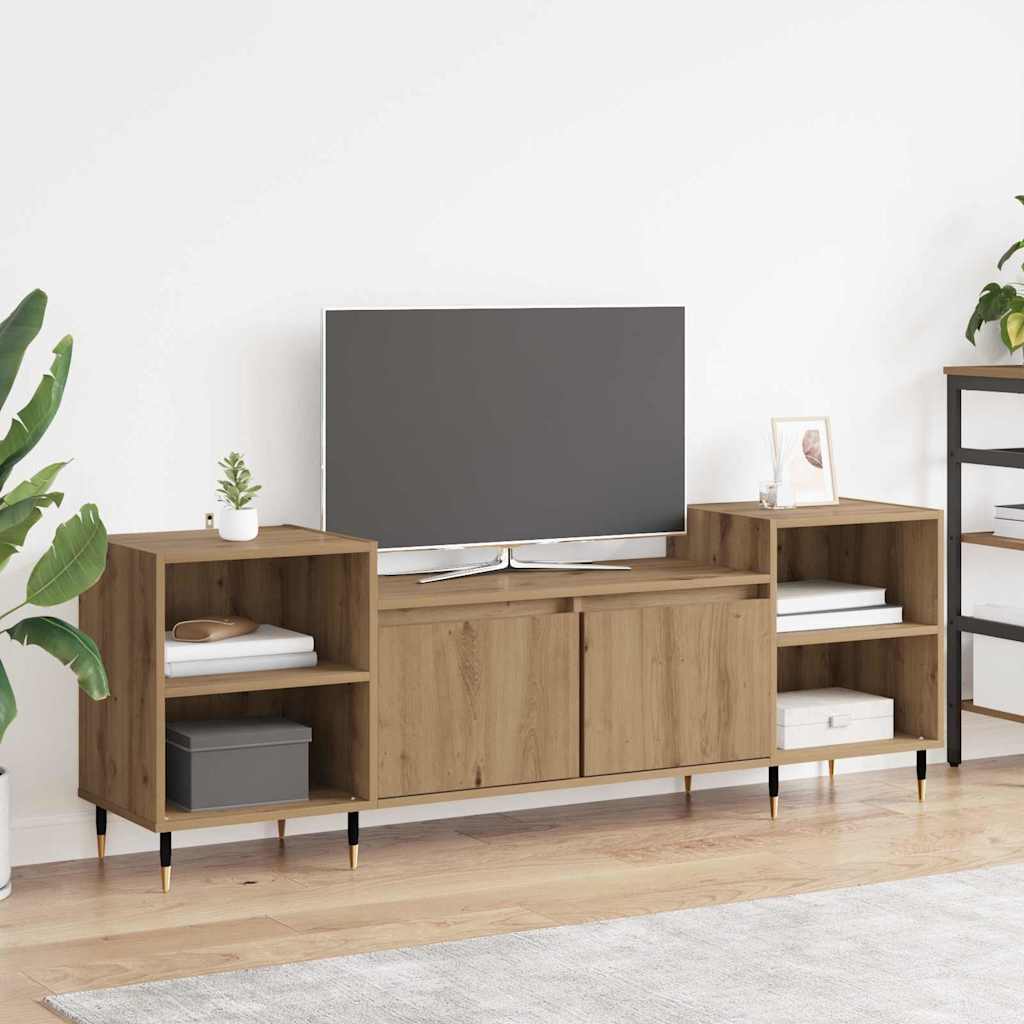 vidaXL Ντουλάπι TV Artisan Oak 160 x 35 x 55 εκ. Επεξεργασμένο ξύλο