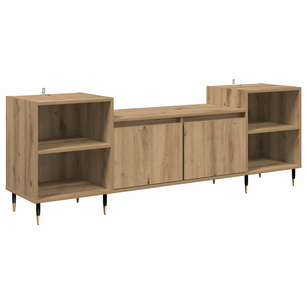 vidaXL Ντουλάπι TV Artisan Oak 160 x 35 x 55 εκ. Επεξεργασμένο ξύλο
