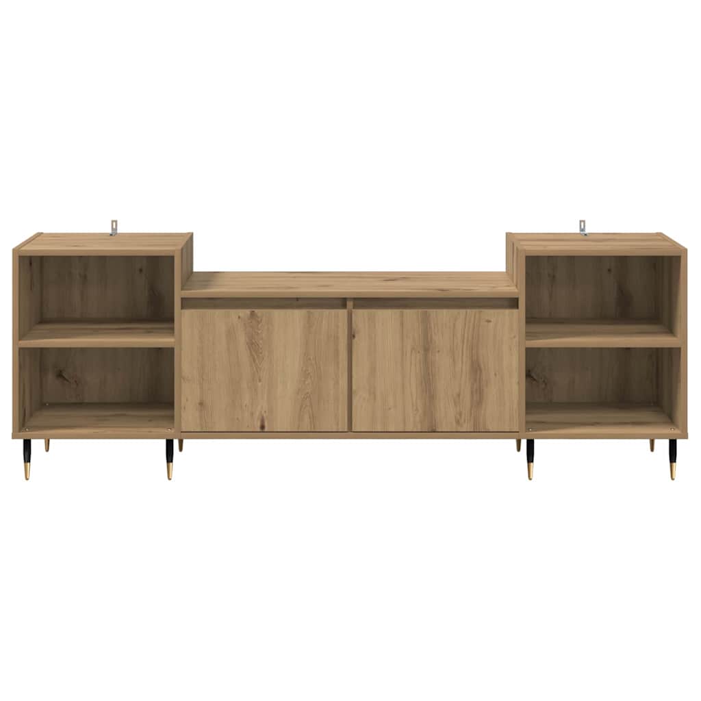 vidaXL Ντουλάπι TV Artisan Oak 160 x 35 x 55 εκ. Επεξεργασμένο ξύλο