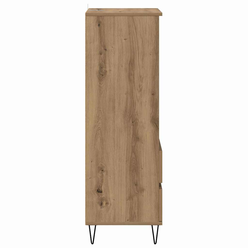 vidaXL Highboard Artisan Oak 40 x 36 x 110 εκ. Επεξεργασμένο ξύλο