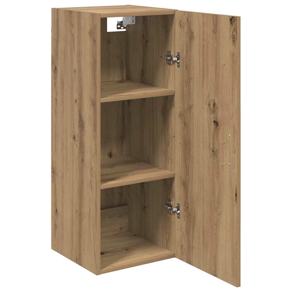 vidaXL Επιτοίχιο ντουλάπι Artisan Oak 34,5 x 34 x 90 εκ.