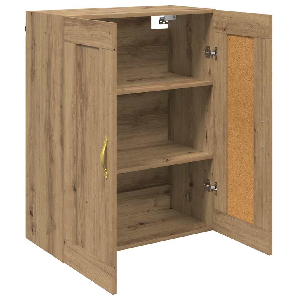 vidaXL Επιτοίχιο ντουλάπι Artisan Oak 69,5 x 34 x 90 εκ.