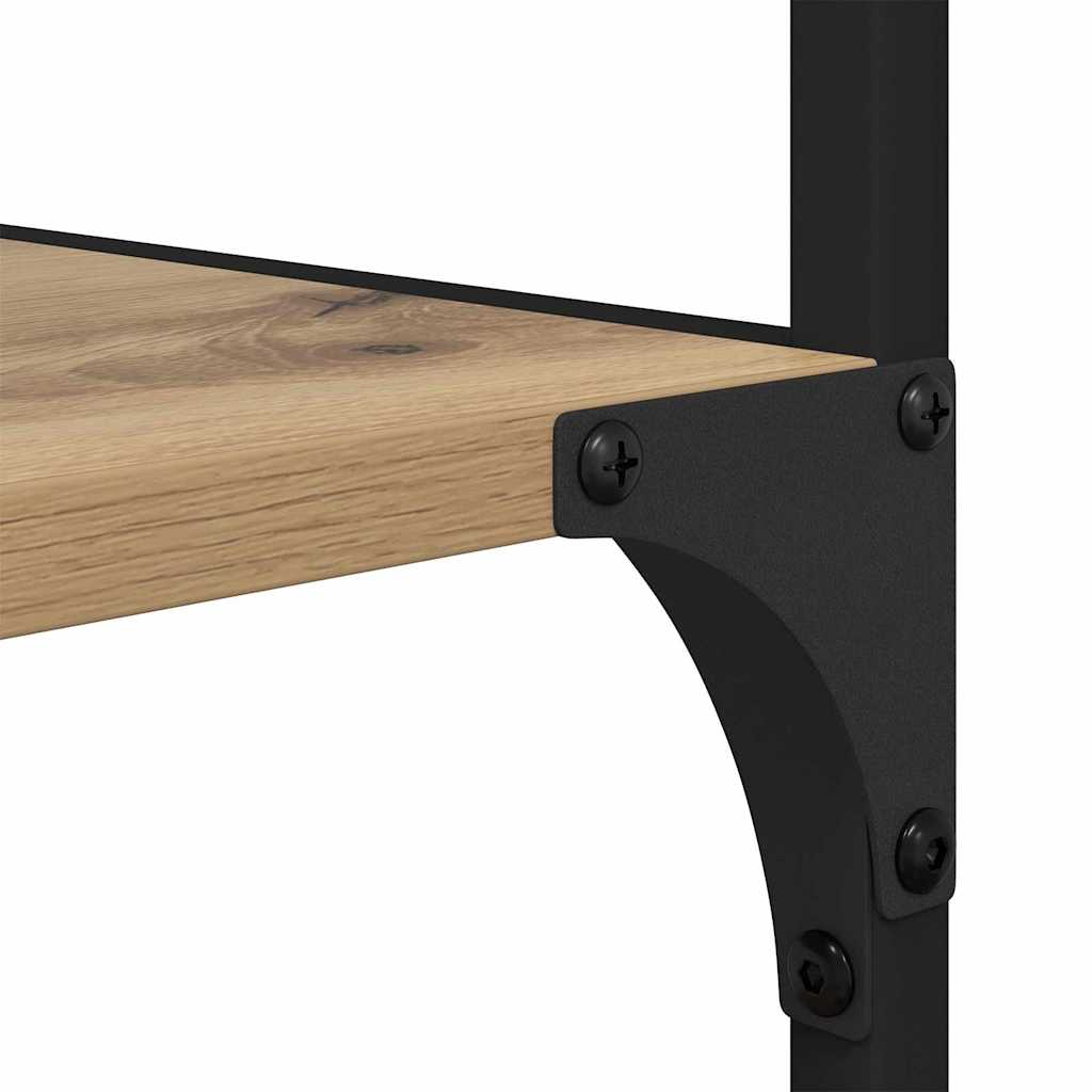 vidaXL Ράφι Βιβλίων Artisan Oak 50 x 33 x 188,5 εκ Επεξεργασμένο ξύλο