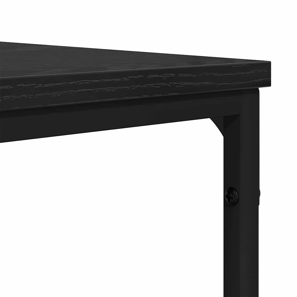 vidaXL Τραπεζάκι σαλονιού Μαύρη δρυς 70 x 70 x 30 cm