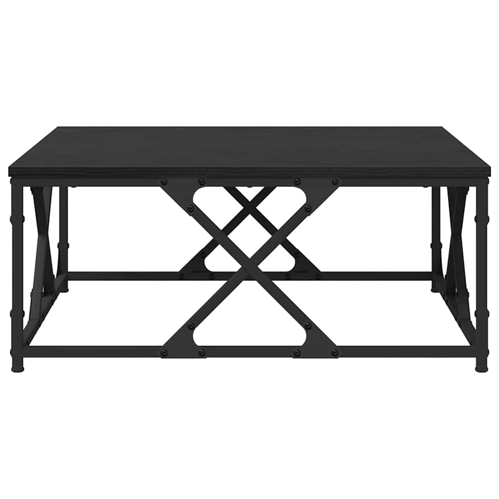 vidaXL Τραπεζάκι σαλονιού Μαύρη δρυς 70 x 70 x 30 cm