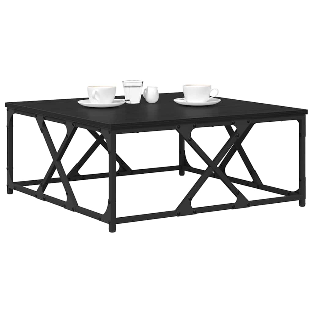 vidaXL Τραπεζάκι σαλονιού Μαύρη δρυς 70 x 70 x 30 cm