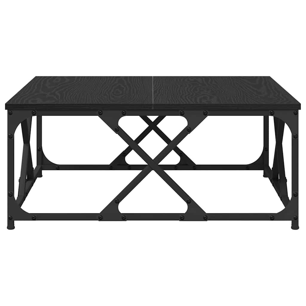 vidaXL Τραπεζάκι σαλονιού Μαύρη δρυς 70 x 70 x 30 cm