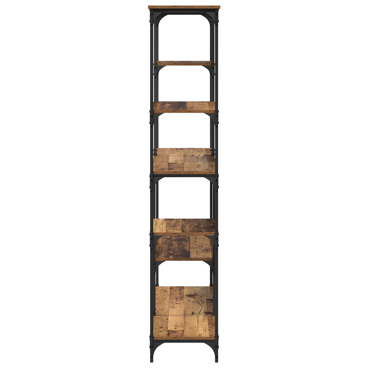 vidaXL Ράφι Βιβλίων Παλιό ξύλο 99 x 35,5 x 176 cm Επεξεργασμένο ξύλο