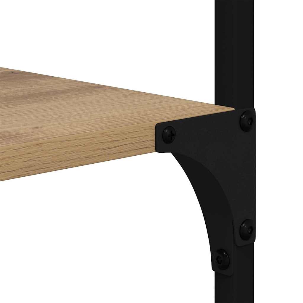 vidaXL Ράφι Βιβλίων Artisan Oak 99 x 35,5 x 176 cm Επεξεργασμένο ξύλο