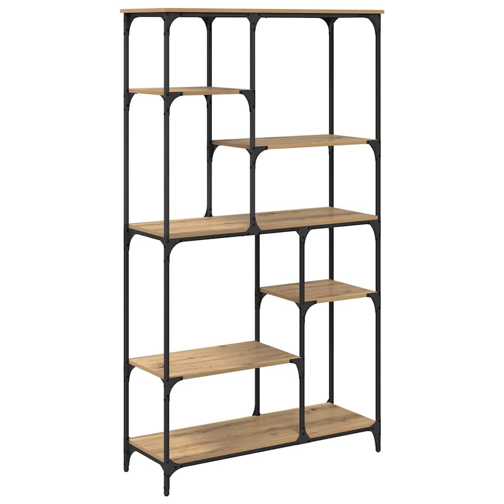 vidaXL Ράφι Βιβλίων Artisan Oak 99 x 35,5 x 176 cm Επεξεργασμένο ξύλο