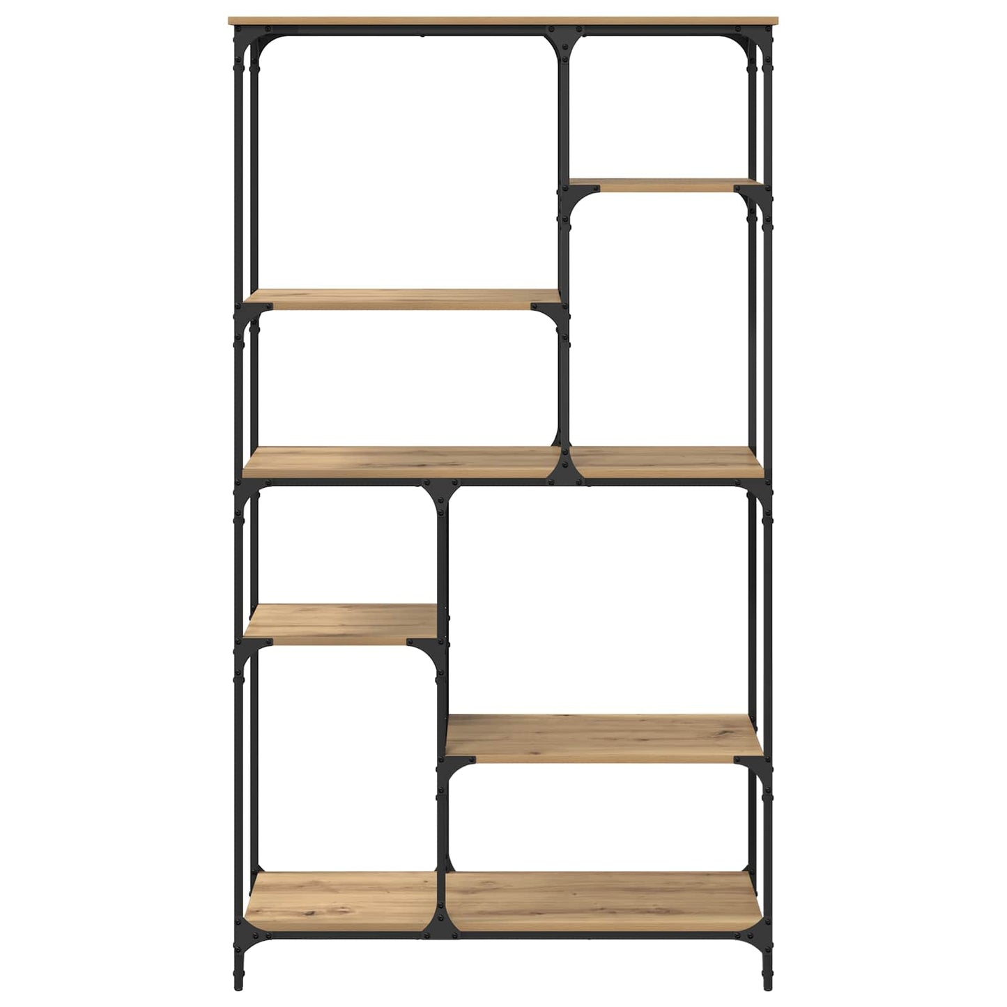 vidaXL Ράφι Βιβλίων Artisan Oak 99 x 35,5 x 176 cm Επεξεργασμένο ξύλο