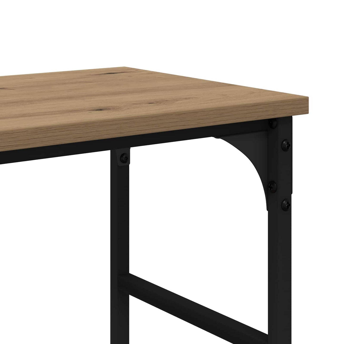 vidaXL Τραπέζι κονσόλας με ράφι Artisan Oak 150 x 29 x 76,5 εκ