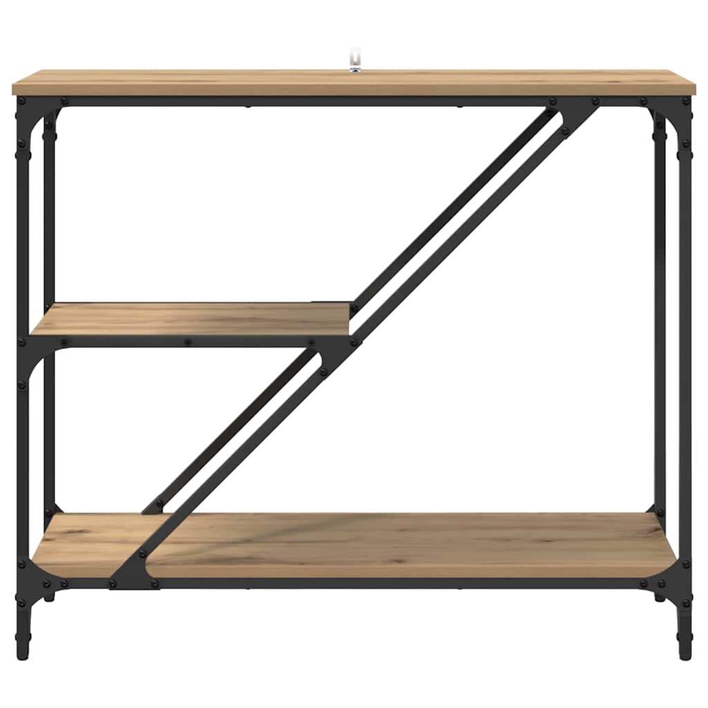 vidaXL Τραπέζι κονσόλας Artisan Oak 88,5 x 30 x 75 εκ.