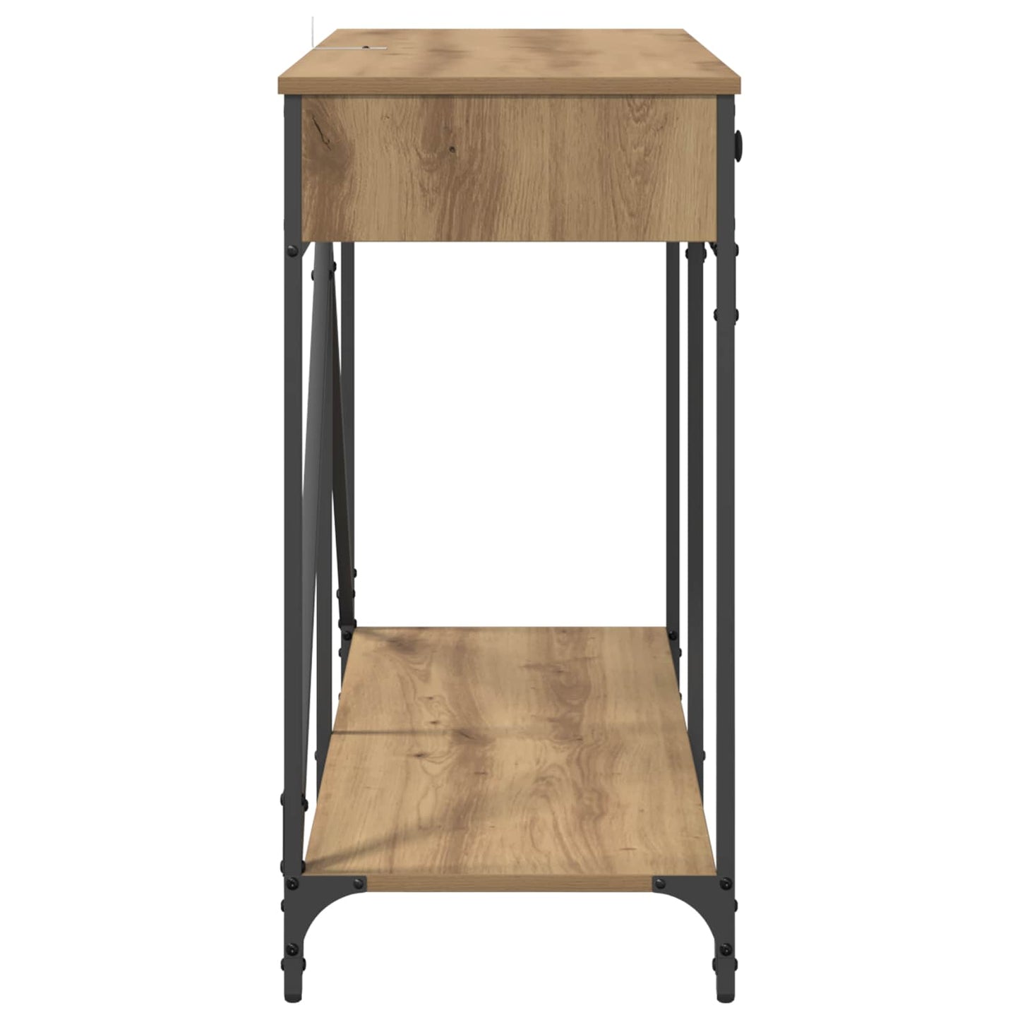 vidaXL Τραπέζι κονσόλας Artisan Oak 100 x 39 x 78,5 εκ