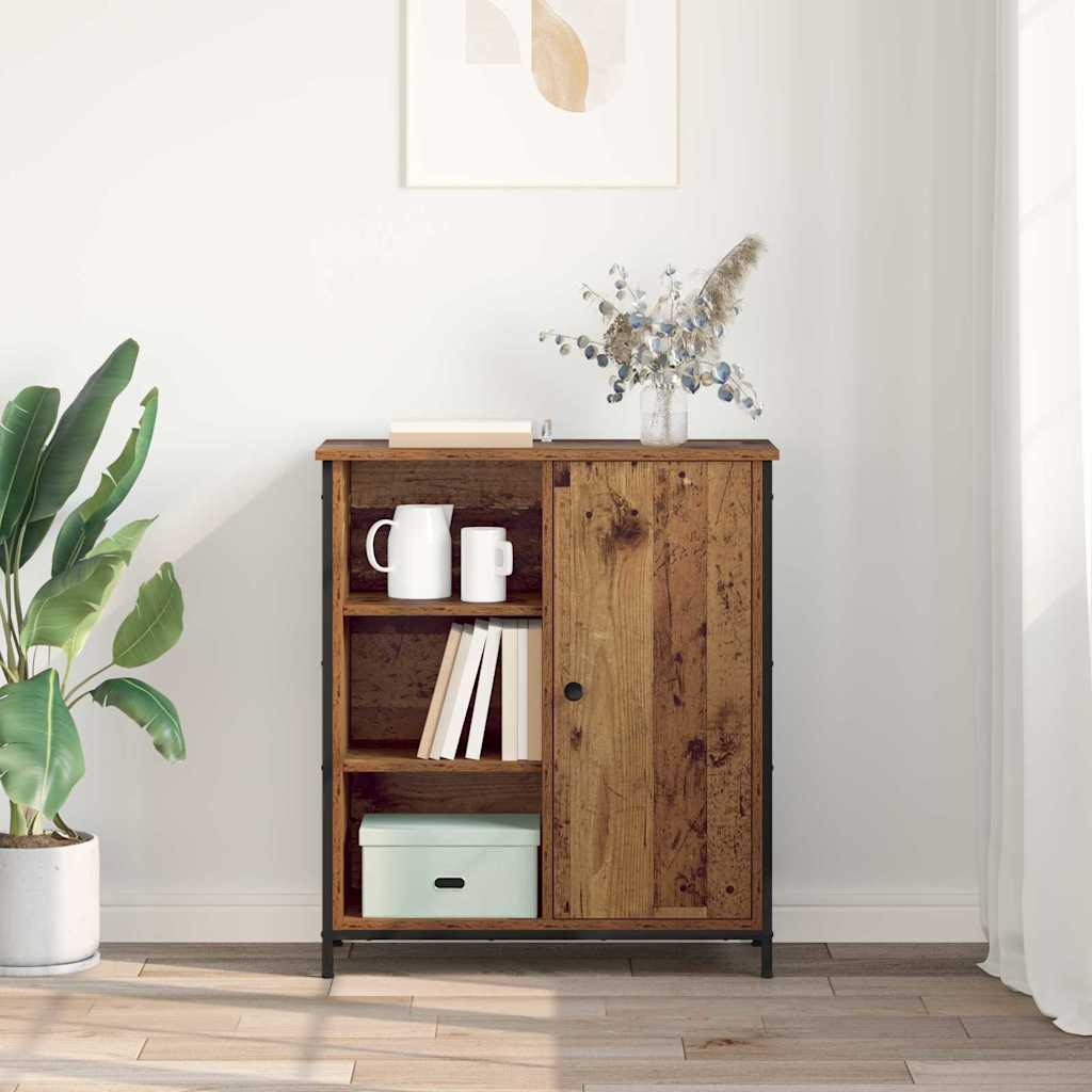 vidaXL Πλαϊνό γραφείο Παλιό Ξύλο 70 x 30 x 80 εκ. Επεξεργασμένο ξύλο