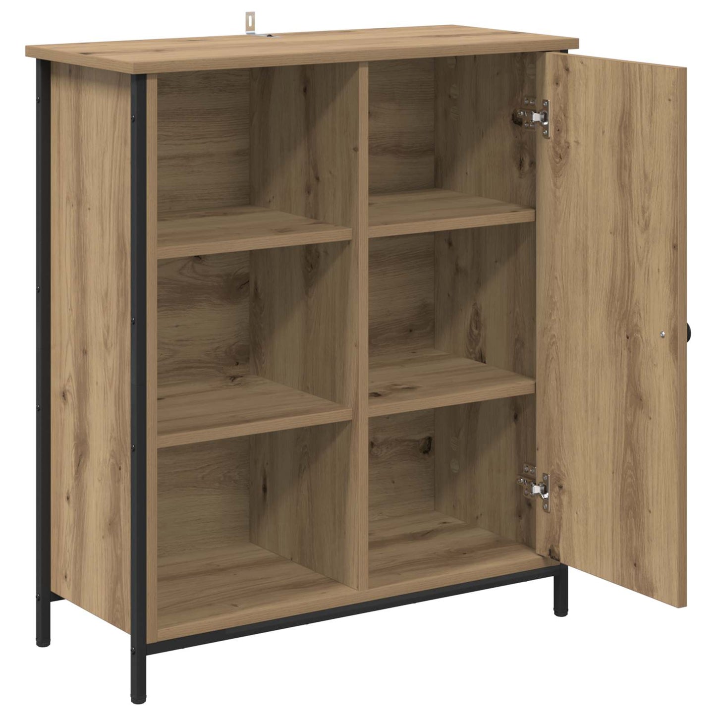 vidaXL Πλαϊνό γραφείο Artisan Oak 70 x 30 x 80 εκ. Επεξεργασμένο ξύλο