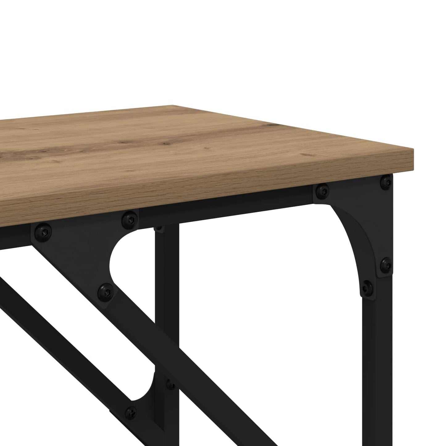 vidaXL Τραπέζι κονσόλας Artisan Oak 180 x 30 x 75 εκ
