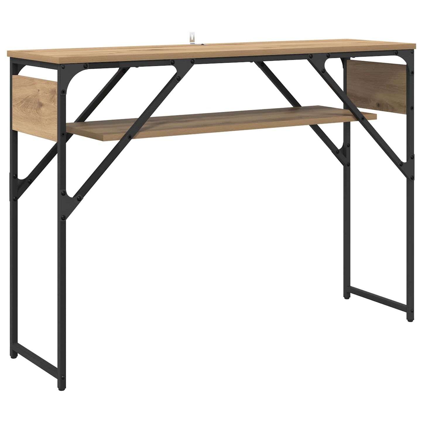 vidaXL ΤραπέζιΚονσόλας Artisan Oak Επεξεργασμένο Ξύλο 105x30x75εκ.