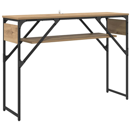 vidaXL ΤραπέζιΚονσόλας Artisan Oak Επεξεργασμένο Ξύλο 105x30x75εκ.