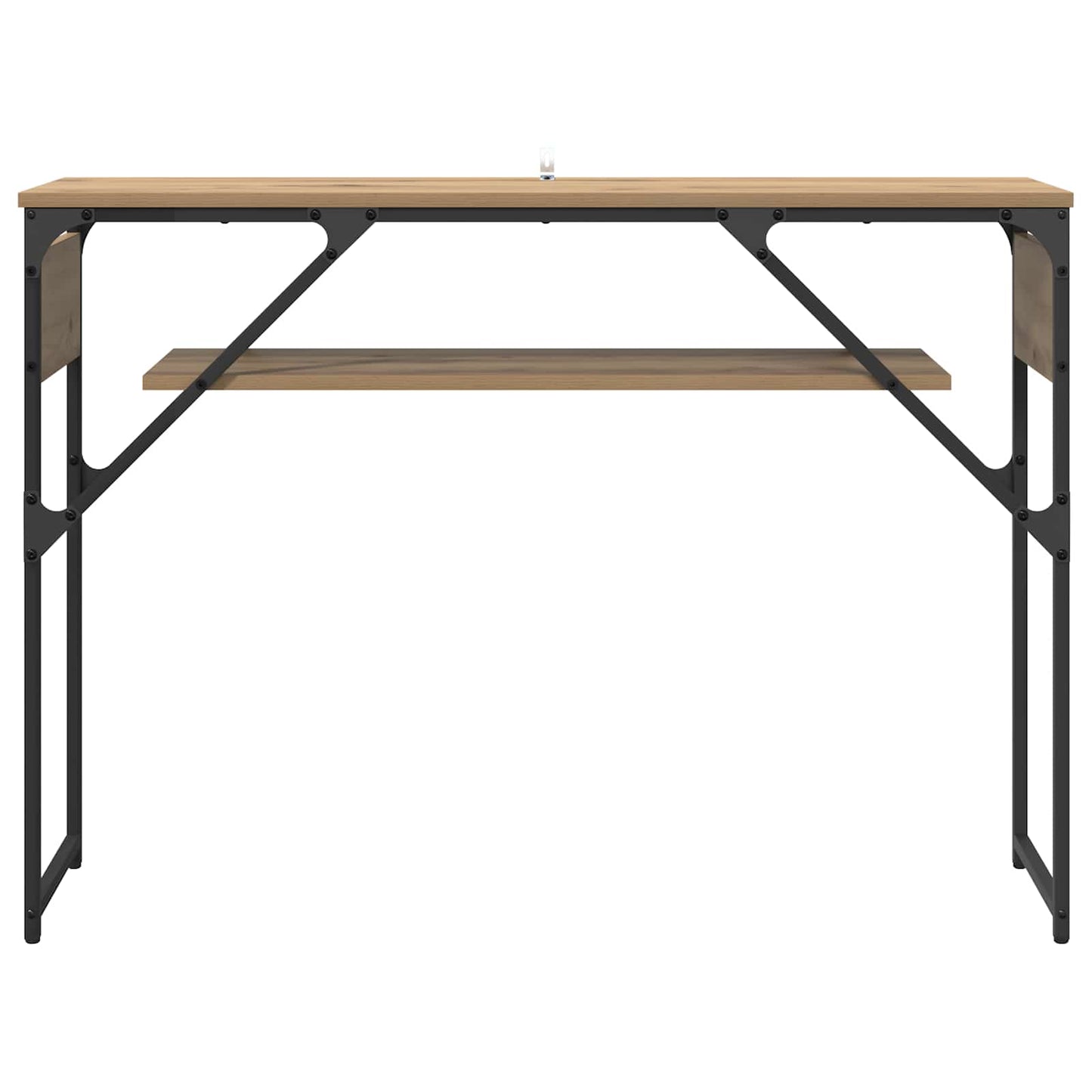 vidaXL ΤραπέζιΚονσόλας Artisan Oak Επεξεργασμένο Ξύλο 105x30x75εκ.