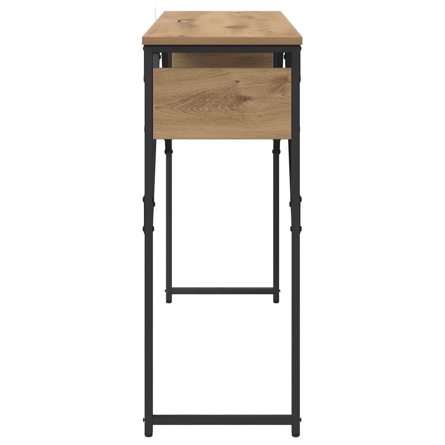 vidaXL ΤραπέζιΚονσόλας Artisan Oak Επεξεργασμένο Ξύλο 105x30x75εκ.